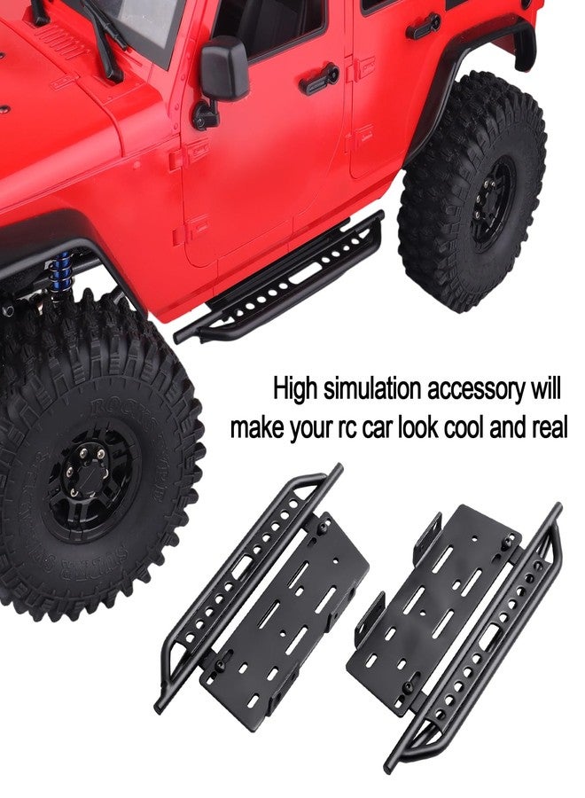 AllinRC RC Car Pedals RC Side Board 2pcs RC Steps Plate Rock Sliders for 1:10 RC Crawler Axial SCX10 II 90046 Redcat Gen 7 - Image 4